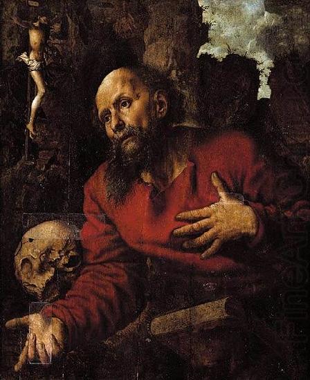 St Jerome, Jan van Hemessen